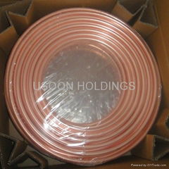 Pancake copper tube coil