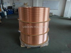 Level wound copper coil