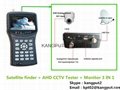 Satellite Finder With CCTV Test Decoding HD Signal
