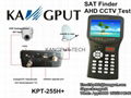 HD Output Satellite Finder AHD CCTV Test Meter KPT-255H+