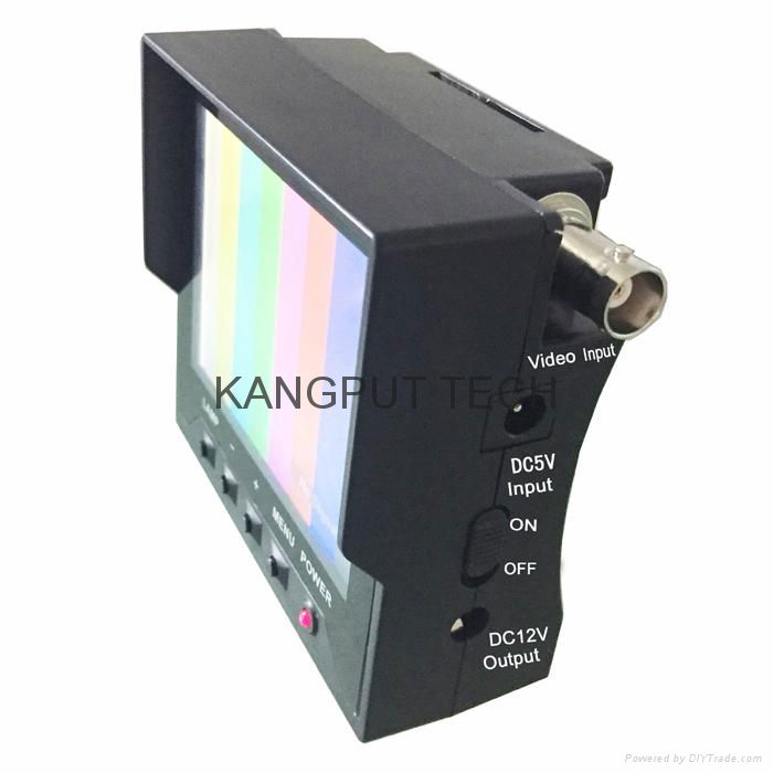 New Product Mini 3.5 Inch CCTV Camera Tester For AHD and TVI 5