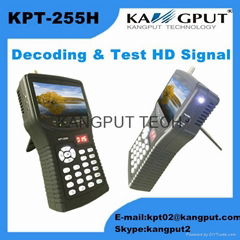 Test HD Signal DVB-S/S2 MPEG4 With HDMI Output KPT-255H