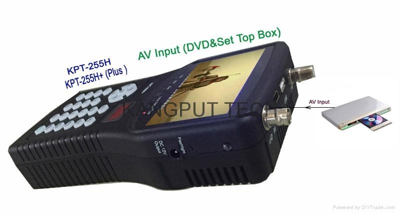 Satellite Finder Analog+AHD+CVI+TVI Camera tester  2