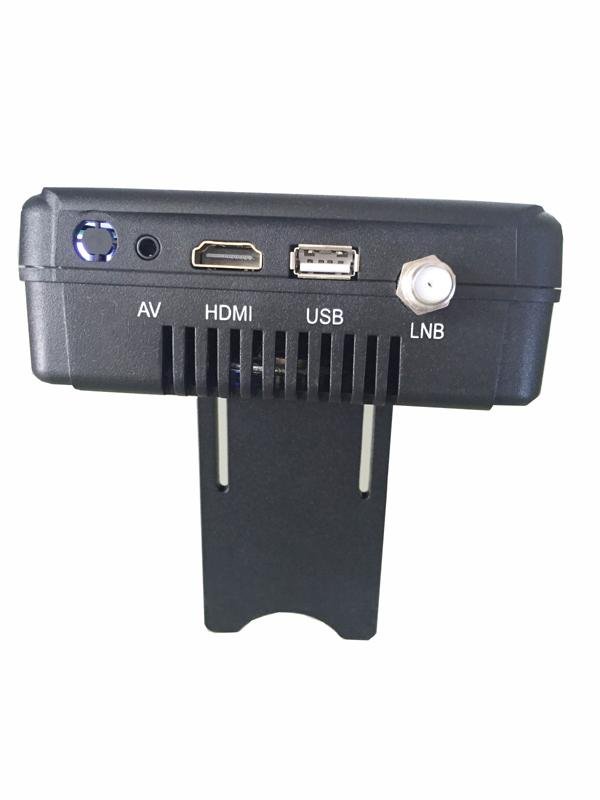 HDMI Output 4.3" HD Satellite Finder support DVB-S/S2/MPEG 4 Video with Signal