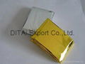 Portable Gold Color Emergency Thermal Rescue Blankets 1