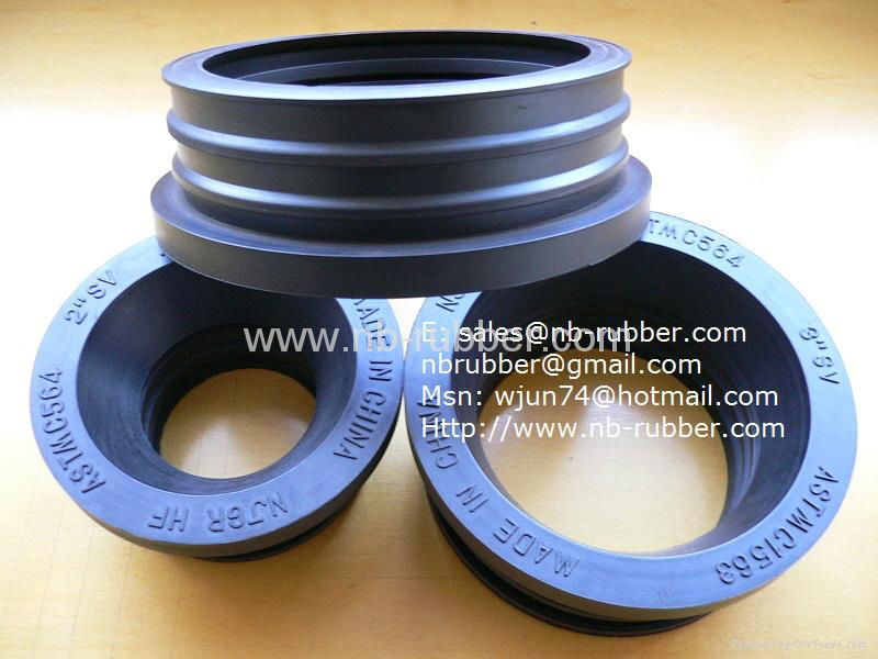  service weight gaskets,Multi-tite gasket,ez tite gaskets, soil pipe gaskets 4