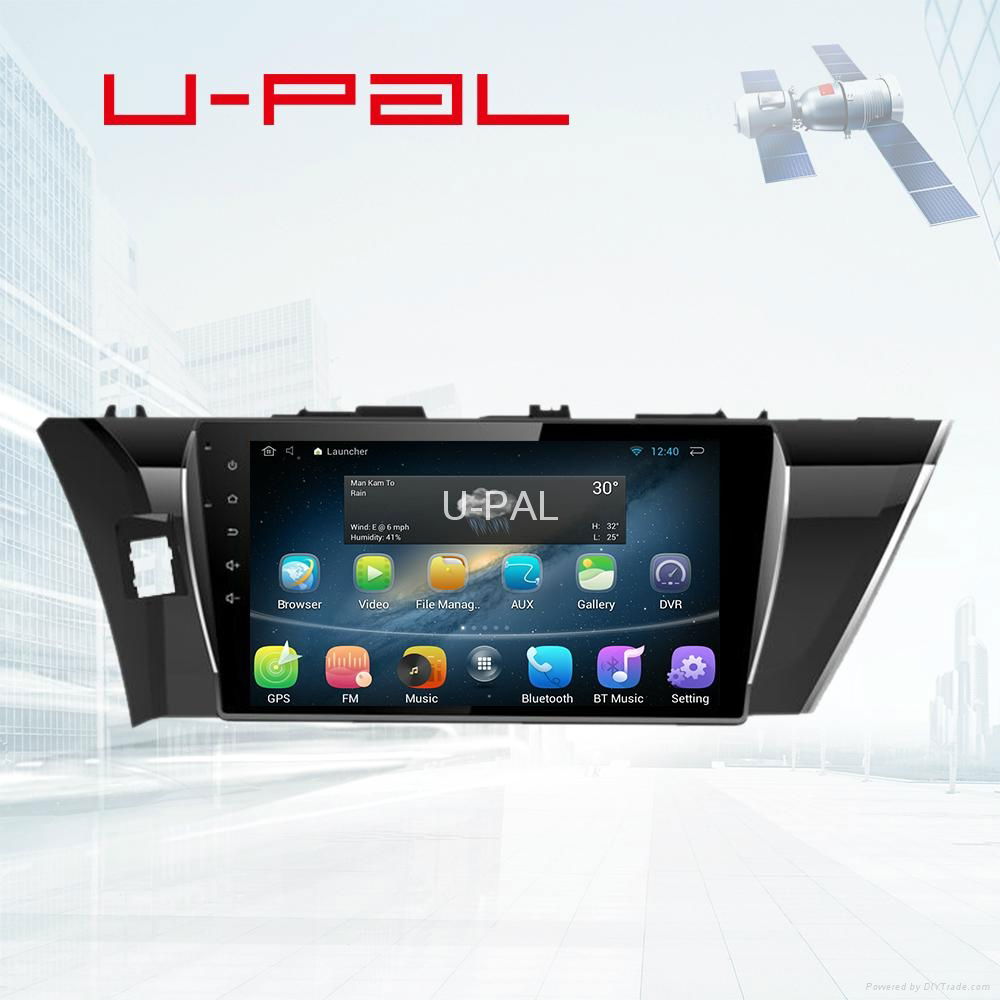 10.1" In-dash Android Deckless Car GPS Navigation System for Toyota Corolla 2014