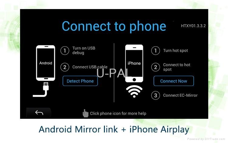 10.1" Android 4.4 Full Touch 1024x600 Car GPS Navi DVR TPMS For Toyota RAV4 2014 4