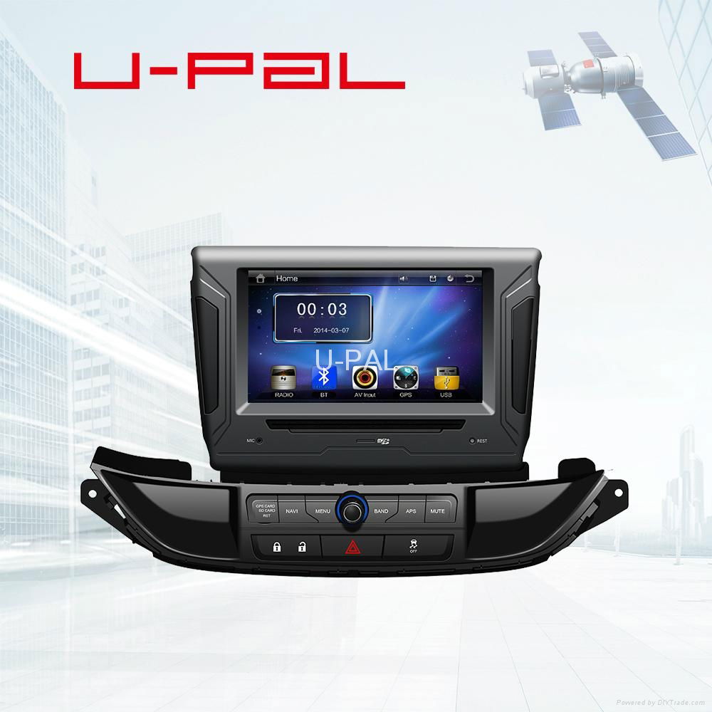 7inch automotive DVD player for Buick Excelle 2015 with GPS and iPhone airplay