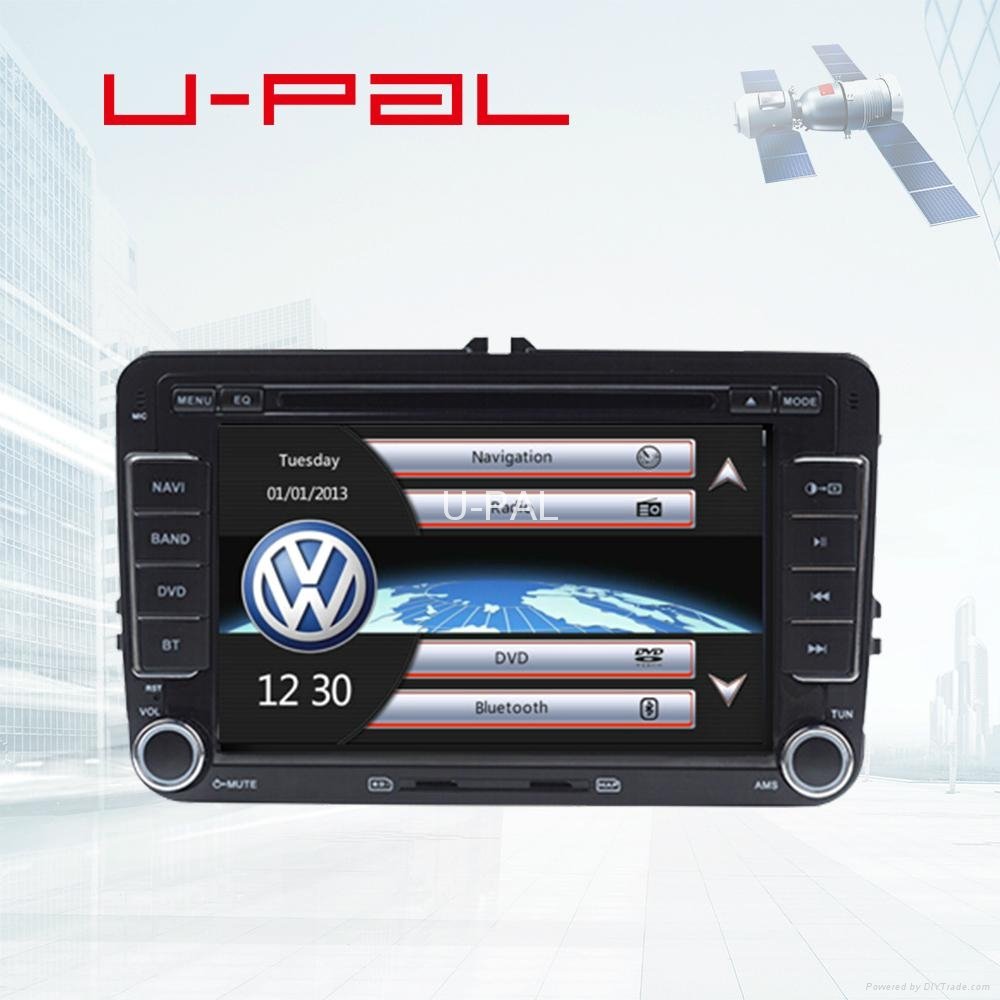 OE Fit Car DVD GPS navigation system for 7" VW universal with VW original car UI
