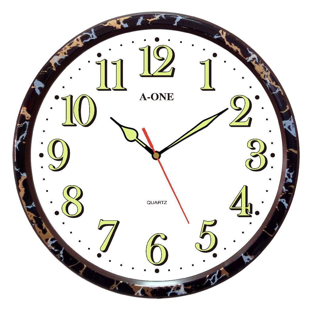 TG-0567 Luminous Number Wall Clock