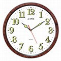 TG-0567 Luminous Number Wall Clock 2