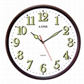 TG-0566 Luminous Number Wall Clock