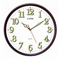 TG-0566 Luminous Number Wall Clock