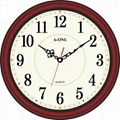 TG-0579 Antique Red-Wood Wall clock 1