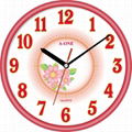 TG-0588 Flower Wall Clock