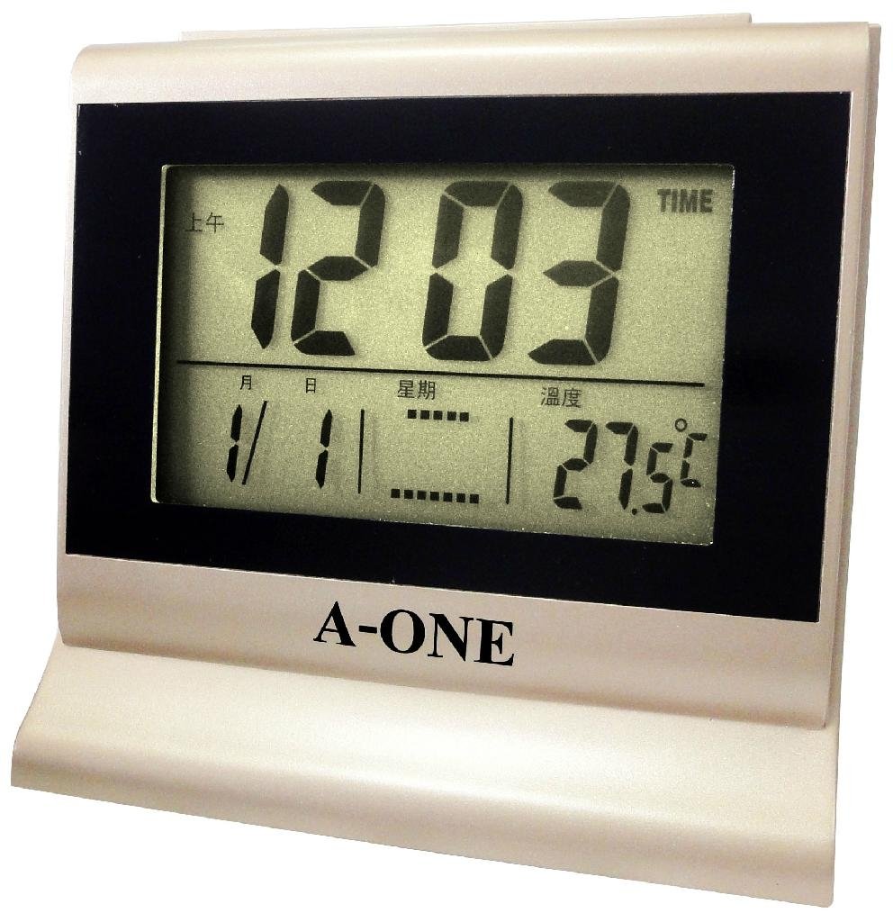 LCD several electron alarm clocks