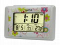 LCD several electron alarm clocks