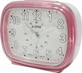 TG-695 Hi-Flash Aluminum Nameplate Dial Alarm Clock