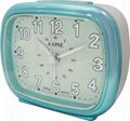 TG-695 Hi-Flash Aluminum Nameplate Dial Alarm Clock 1