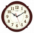 TG-0308 Camellia shape Wall Clock