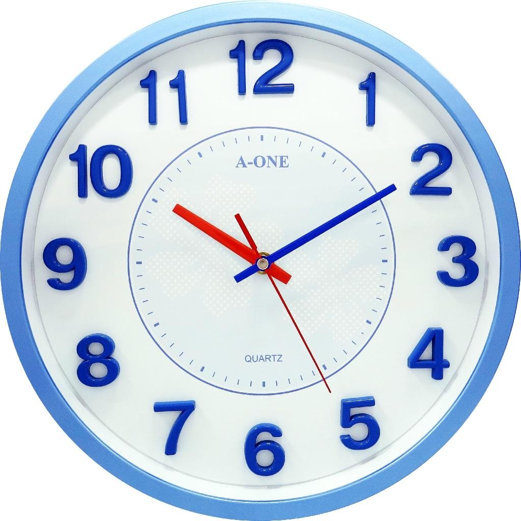 TG-0253 Classic Walll Clock with 3D Numbers 2