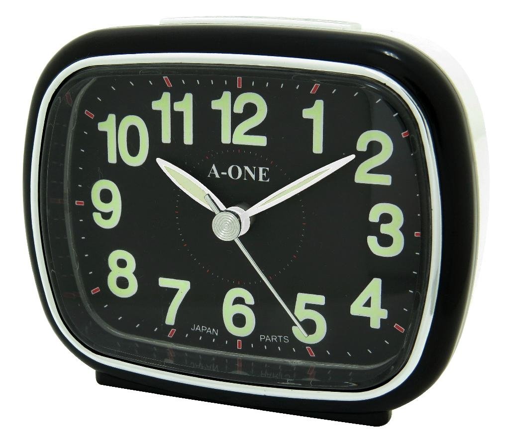 TG-0147 Classical Luninous Aluminum Dial Alarm Clock