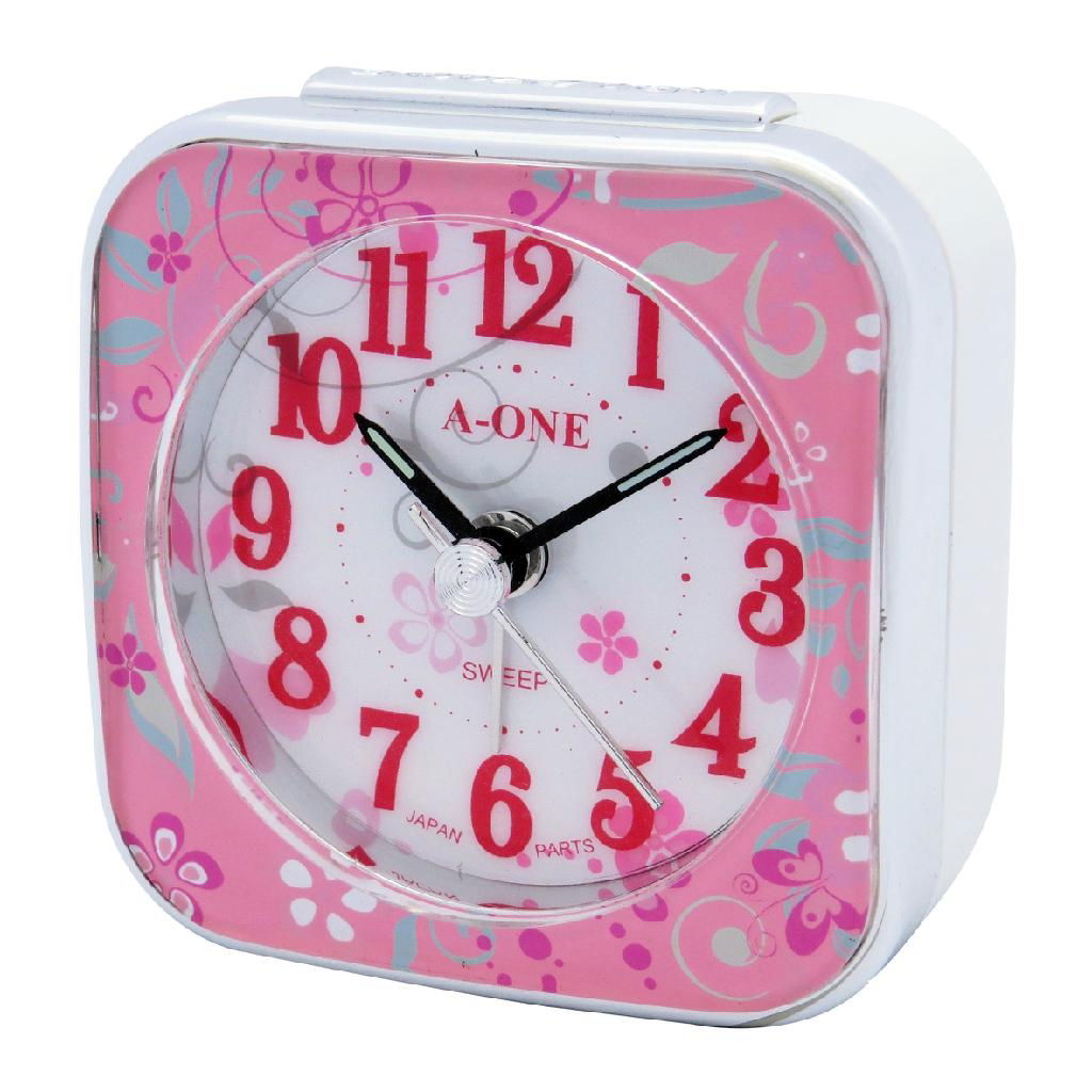 TG-0150 Small And Colorful Frame Alarm Clock 4