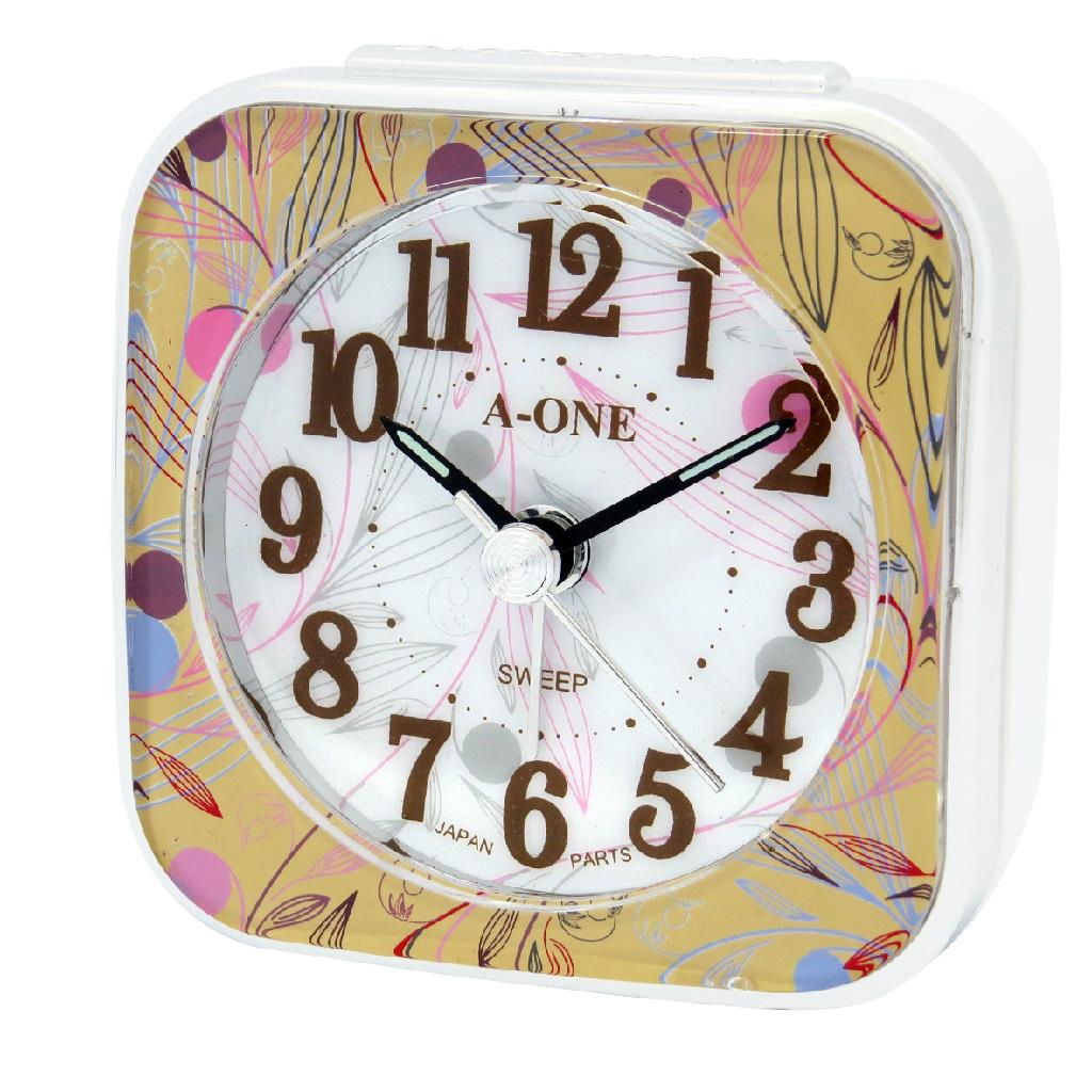 TG-0150 Small And Colorful Frame Alarm Clock