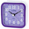 TG-0151 Colorful Aluminum Dial Alarm Clock 2