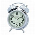 TG-0156 Style of Simplicity Twin Bell Alarm Clock