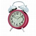 TG-0156 Style of Simplicity Twin Bell Alarm Clock
