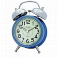 TG-0156 Style of Simplicity Twin Bell Alarm Clock 4