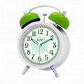 TG-0157 Fashion Diamond Twin Bell Alarm Clock 1
