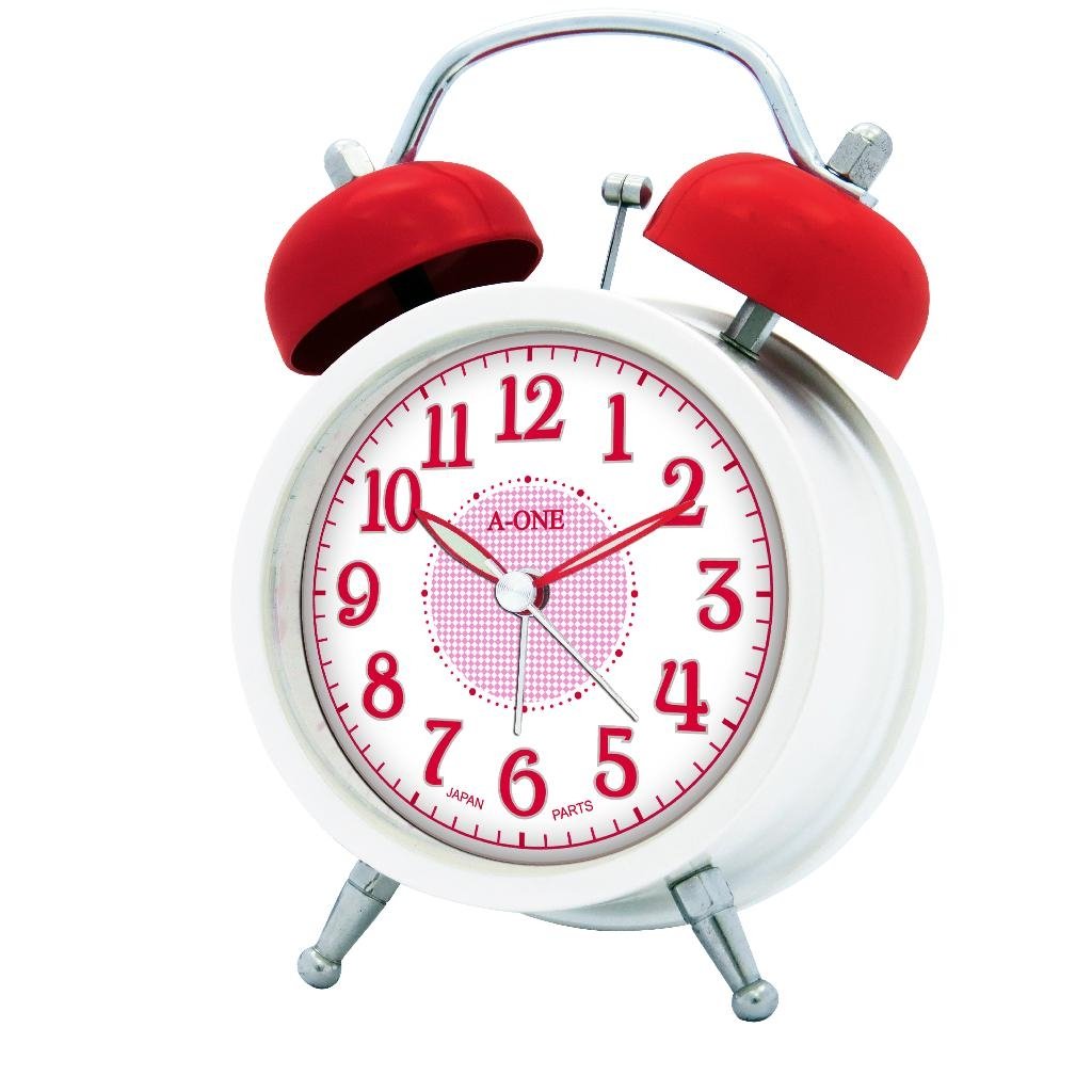 TG-0157 Fashion Diamond Twin Bell Alarm Clock 2