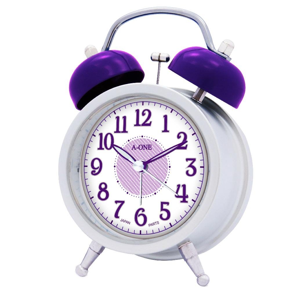 TG-0157 Fashion Diamond Twin Bell Alarm Clock 3