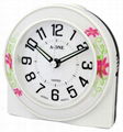 TG-0168 Flower design Alarm Clock 4