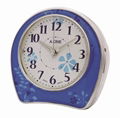 TG-0155 Artistic Flower Music Alarm Clock 3