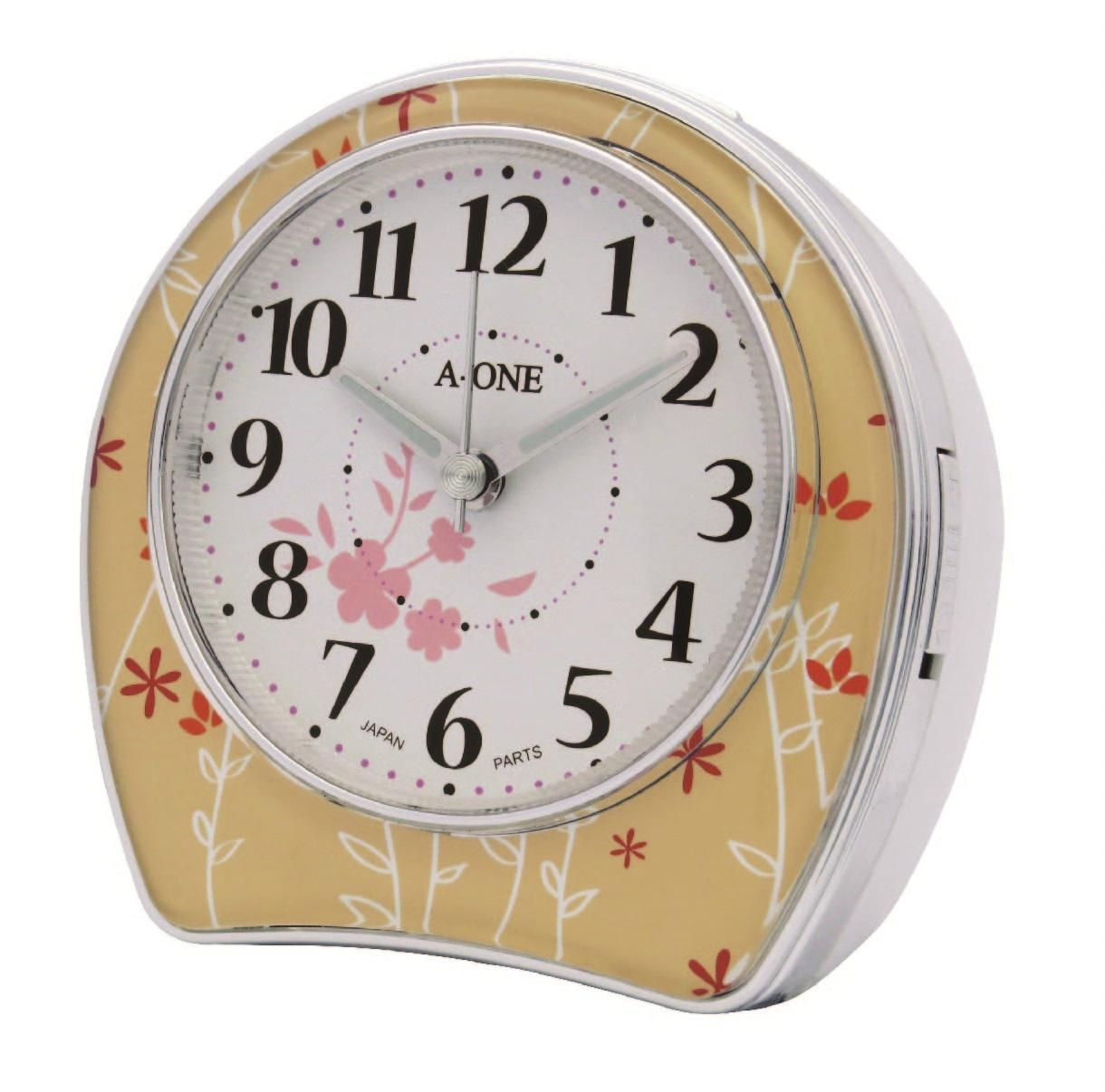 TG0155 Artistic Flower Music Alarm Clock AONE (Taiwan Manufacturer