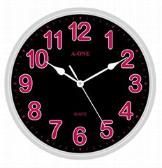 TG-0315 Colorful Number Wall Clock