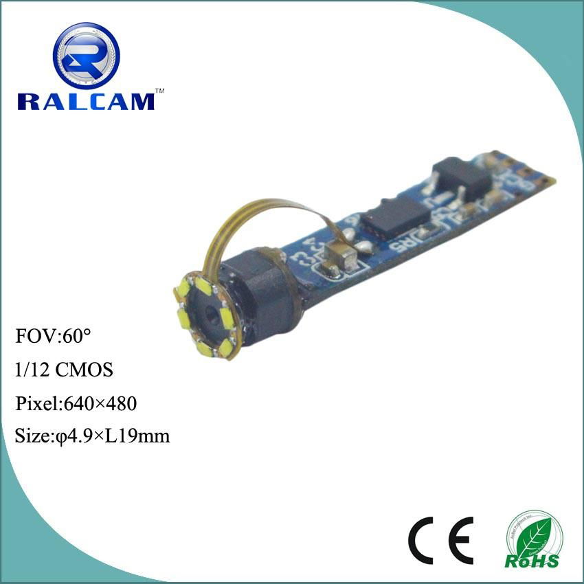 Factory Supply Diameter 4.5mm Lens 60 Degree FOV USB Camera Module 2