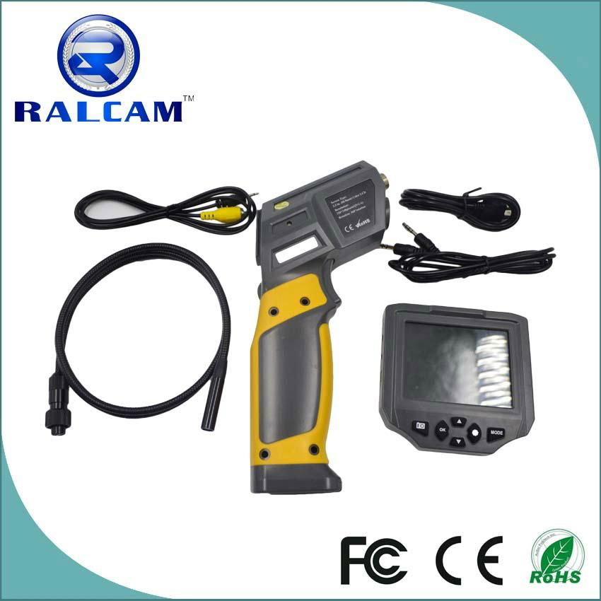 Car Engine Drain Pipe/Sewer Handheld Industrial Video Inspection Endoscope 2