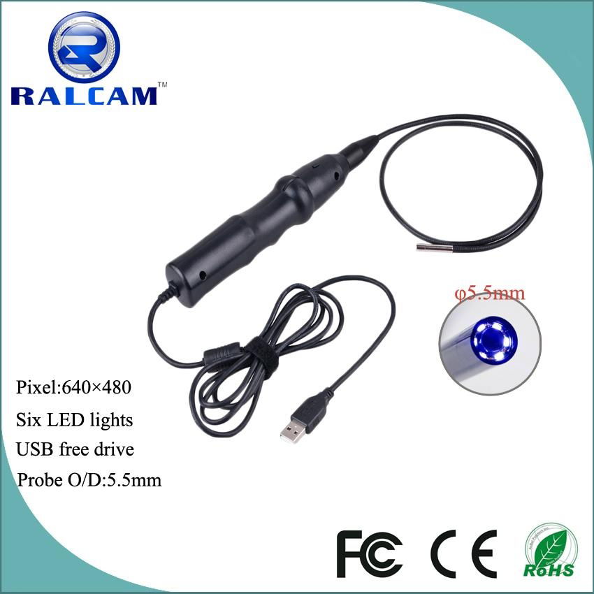 otg android endoscope with 5.5mm camera head 1m/2m/3.5m/5m snake tube optional 3