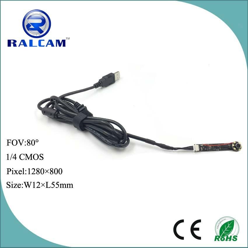 Ralcam 1/4 CMOS Sensor 1280*800 Resolution Android Borescope with OTG Cable 2