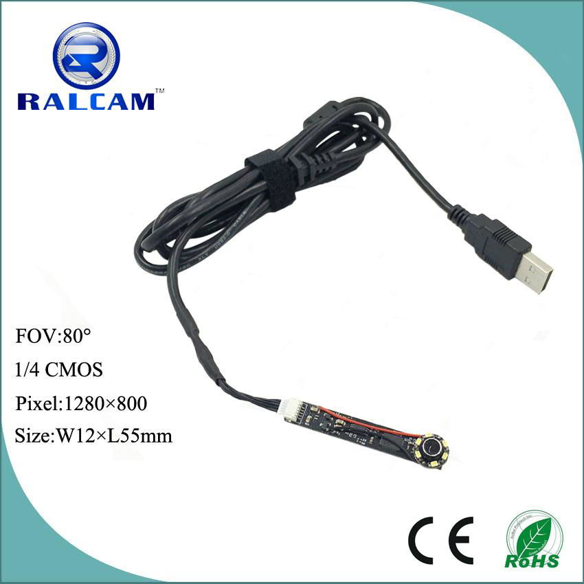 Ralcam 1/4 CMOS Sensor 1280*800 Resolution Android Borescope with OTG Cable 3