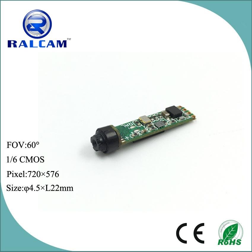 Hot selling 1m-5m focusing 4.5mm camera module with 10M cable  4