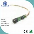New Arrival 720P 7mm IR camera module with mini microphone for monitoring 3