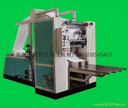 Non-woven pumped folding machine