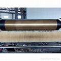 Film perforated heating needle roller