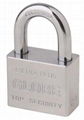 GLOBE BRAND POLISHED BRASS PADLOCK 2